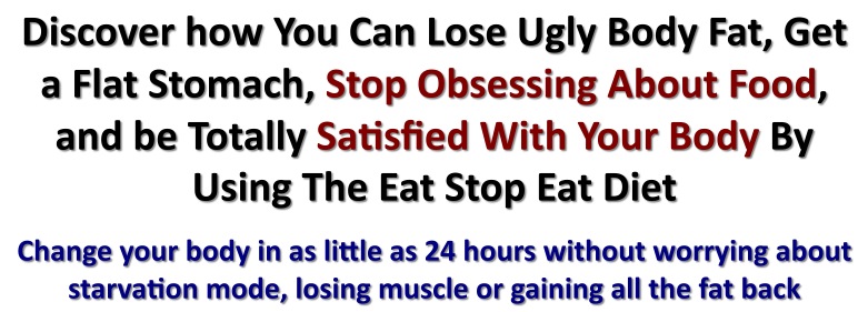 Discover how You Can Lose Ugly Body Fat, Get a Flat Stomach